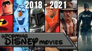 That's what 2021 is about—hopefully seeing all the superhero movies that didn't actually get released in 2020. Upcoming Disney Movies 2018 2021 Youtube
