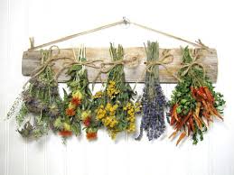 Dried Herb Rack Dried Floral Arrangement Kitchen Decor Herb Etsy Country Decor Rustic Primitive Decorating Kitchen Decor Herbs