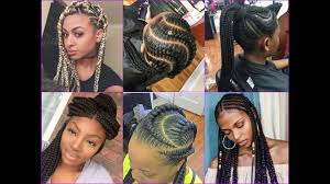 Partial braiding also looks very chic. 2018 Cool Braids Hairstyle Ideas For African American Womens Youtube