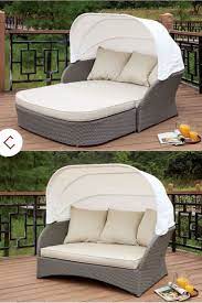 Maybe you would like to learn more about one of these? Gray White Patio Canopy Daybed Outdoor Loveseat Daybed Canopy Outdoor Hammock