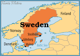 Sweden Map - TravelsFinders.Com ®