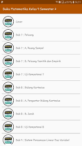 Maybe you would like to learn more about one of these? Buku Matematika Kelas 9 Smp Mts Semester 2 Fur Android Apk Herunterladen
