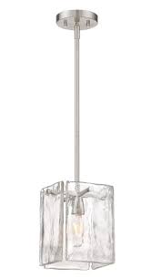 Madison Square 1 Light Single Rectangle Pendant Lamp Decor Designers Fountain Light