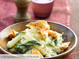 Recette Risotto Au Saumon Ingredients 4 Personnes 4 Paves De Saumon Frais 200 G De Riz Arborio 1 5 L De Boui En 2020 Recette Risotto Recette Recettes De Cuisine