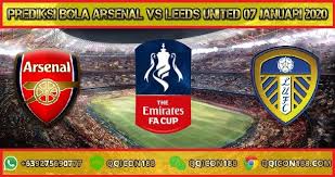 Prediksi Bola Arsenal Vs Leeds United 07 Januari 2020 Leeds Pierre Emerick Aubameyang Arsenal