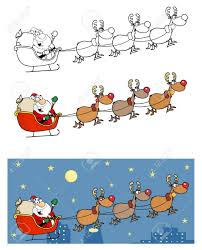 Entdecke rezepte, einrichtungsideen, stilinterpretationen und andere ideen zum ausprobieren. Kerst Kerstman Slee Met Rendier Royalty Vrije Cliparts Vectoren En Stock Illustratie Image 10049782