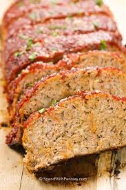 My secret trick keeps it moist and tender without falling apart! Easy Turkey Meatloaf Moist Spend With Pennies