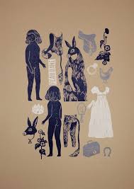 S O P H I E L E C U Y E R Gravure Linogravure Illustration Graphique Peau D Ane