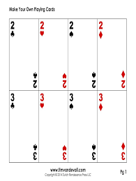 Create your playing cards from scratch in a computer program. Editable Playing Card Template Fill Online Printable For Template For Playing Cards Printab Blank Playing Cards Printable Playing Cards Custom Playing Cards