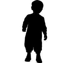 little boy silhouette clip art vinyls a child and children on pinterest