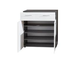 Der eichefarbene korpus harmoniert perfekt mit der front in zeitlosem weiß. Kommode Weiss Hochglanz 80 Cm X 35 Cm Line 0317001305