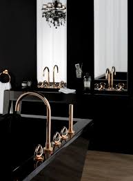 See more ideas about gold bathroom, rose gold, gold shower. 7 Surreal Black Bathrooms That Will Bring Magic Into Your Home Daily Dream Decor