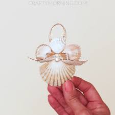 Free personalization on 5000+ ornaments. Seashell Angel Ornaments Crafty Morning