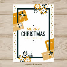 Choose your favorite holiday card template, and personalize it with a photo or just a happy holiday message. Retro Christmas Greeting Card Nohat Free For Designer