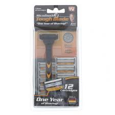 As seen on tv finishing touch yes! As Seen On Tv Microtouch Tough Blade Shaving System Shop Shaving Hair Removal At H E B