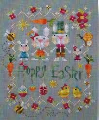 Hoppy Easter Cross Stitch Chart
