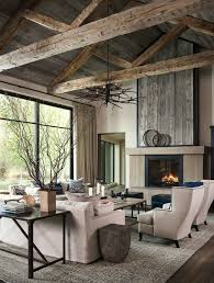 Absolutely Stunning Farmhouse Modern Home Nestled On An Idaho River Modern Farmhouse Living Room Decor Farm House Living Room Farmhouse Decor Living Room