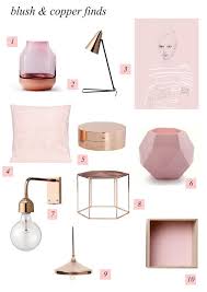 Sampleboard Blush Copper Finds Room Inspiration Copper Interior Interior