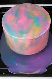 I just stumbled over a diy galaxy mirror glaze cake video the other day and it's got me wanting to try it. Easy Mirror Glaze 5 Ingredient Recipe And Tutorial