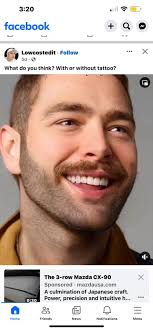 What do you think? With or without tattoo?