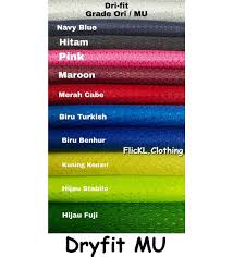 Beli kain dryfit online berkualitas dengan harga murah terbaru 2021 di tokopedia! Jual Bahan Kain Kaos Baju Dryfit Dry Fit Mtiis Mu Olahraga Jersey Bola Basket Sepakbola Futsal Di Lapak Flickl Clothing Bukalapak