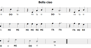 Bandiera rossa, tu devi realmente esistere, perché lui esista: Musica E Spartiti Gratis Per Flauto Dolce O Bella Ciao
