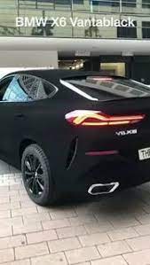 New Bmw X6 As A Spectacular Show Car World S First Vehicle In Vantablack New Bmw Bmw X6 Bmw