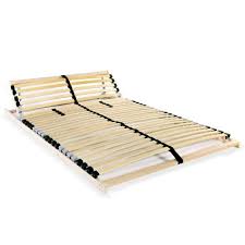 Vous garantir le bon achat, on y travaille tous les jours. Tidyard Sommier A Lattes En Bois Sommier 28 Lattes 7 Zones Avec Tete Reglable 100 X 200 Cm Bois De Sesham Massif Pour Cadre De Lit Cdiscount Maison
