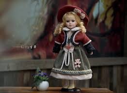 Collectible Porcelain Dolls Lifelike Baby Dolls Blond Hair With Dress Shirt Gift For Kids Kitty Dolls Aliexpress