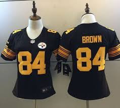 Women Pittsburgh Steelers 84 Antonio Brown Black Nike Nfl Color Rush Limited Jersey Pittsburgh Steelers Jerseys Pittsburgh Steelers Nfl Jerseys