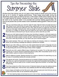 Preventing The Summer Slide Make Take Teach Parents As Teachers Teacher Conferences School Reading