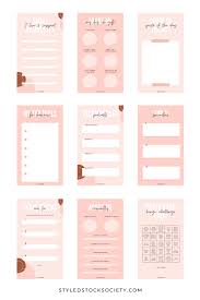 20 Instagram Story Canva Templates Styled Stock Society In 2020 Instagram Story Template Instagram Story Media Kit Template
