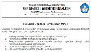 Sep 12, 2017 · contoh proposal mpls smk. Susunan Upacara Pembukaan Dan Penutupan Mpls 2020 2021 Websiteedukasi Com