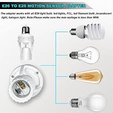 This Is A Awesome Security Device Motion Sensor Light Socket Adapter Holder With Infrared Pir Sensor Adjustable Ti Motion Sensor Lights Solar Light Bulb Bulb