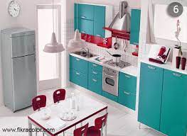 ديكورات مطابخ باللون الازرق الفاتح اختيار فكرة في التصميم المنزلي fikra color