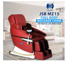 Jsb Mz15 Full Body Massage Chair With Powerful 3d Back And Leg Massage Red Leg Massage Massage Body Massage