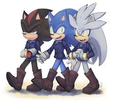 Shadow the hedgehog loads up and goes grimdark! Sonic Shadow And Silver Sonic The Hedgehog Know Your Meme