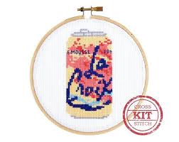 When learning how to cross stitch, beginners should try aida fabric with a thread count of 14. The Best Beginner Embroidery Kits Because The Boredom Is Real Huffpost Life
