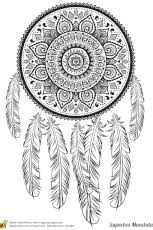 Coloriage D Un Mandala Attrape Reve CÅ“ur Le tatouage attrape reve est particulièrement beau. coloriage d un mandala attrape reve cÅ“ur