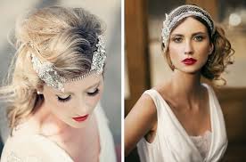 Gatsby hairstyles for long hair. 1920s Gatsby Glam Bridal Hair Inspiration Southbound Bride