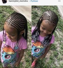 Pin By Mariannemwai On Little Girl S Hairstyles Braids For Black Kids Cute Hairstyles For Kids Black Kids Hairstyles