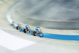 The center is the premier track racing facility on the east coast and attracts international track cycling competitors and enthusiasts. Track Cycling Team Racing In Velodrome Riding Blurred Motion Stock Photo 199748580