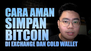 Cara aman simpan Bitcoin