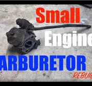 Small Engine Carburetor Rebuild Step by Step How to Rebuild a Carburetor