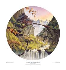 Rivendell The Last Homely House Hand Signed Limited Edition Print Limited Edition Prints Fantasy Art Art