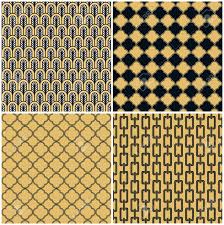 See more ideas about vintage wallpaper, vintage wallpaper patterns, wallpaper. Art Deco Seamless Vintage Wallpaper Patterns Vector Set Royalty Free Cliparts Vectors And Stock Illustration Image 43247456