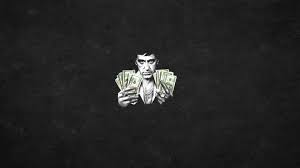 Scarface Tony Montana Al Pacino Black Background 1080p Wallpaper Hdwallpaper Desktop Al Pacino Wallpaper Al Pacino Scarface