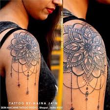 Naina Jain Tattoo Mandala Google Search Mandala Tattoo Shoulder Mandala Tattoo Sleeve Shoulder Cap Tattoo