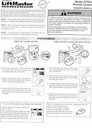 To reset it, begin by pulling the cord in the opposite direction. 1665 Garage Door Remote Control User Manual Instruction Manual Chamberlain Group The