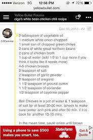 Olgas White Bean Chicken Chili White Bean Chicken Chili White Bean Chicken Chili Recipe White Chili Chicken Recipe